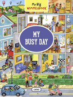 Book cover for My Big Wimmelbook(r) - My Busy Day: A Look-And-Find Book (Kids Tell the Story)