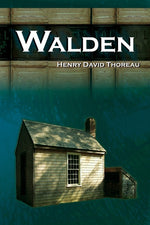 Book cover for Walden - On Walden Pond - Life in the Woods - The Transcendentalist Masterpiece