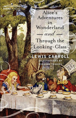 Book cover for Alice's Adventures in Wonderland and Through the Looking-Glass