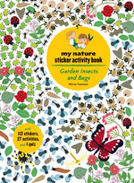 Book cover for Garden Insects and Bugs: My Nature Sticker Activity Book