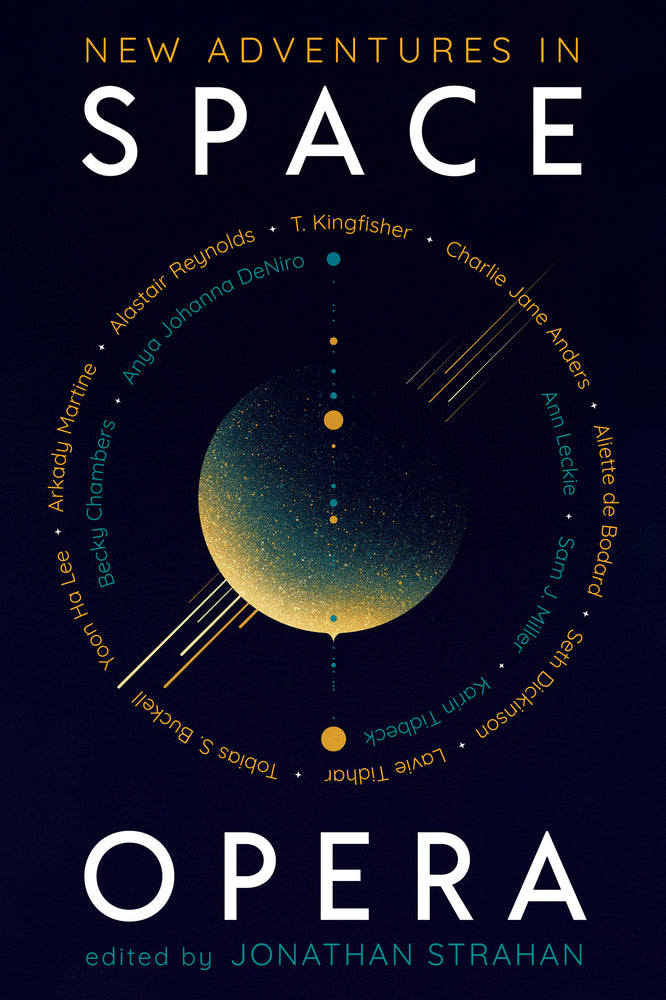 Book cover for New Adventures in Space Opera