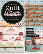 Book cover for Quilt As-You-Go Made Vintage: 51 Blocks, 9 Projects, 3 Joining Methods
