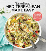 Book cover for Taste of Home Mediterranean Made Easy: 321 Light & Lively Recipes for Eating Well Everyday
