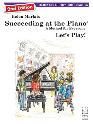 Book cover for Succeeding at the Piano, Theory and Activity Book - Grade 2a (2nd Edition)