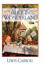 Book cover for Alice in Wonderland