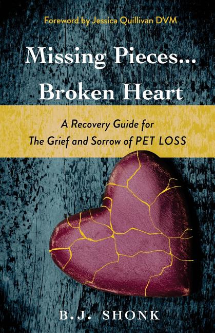 Book cover for Missing Pieces...Broken Heart: A Recovery Guide for the Grief and Sorrow of Pet Loss