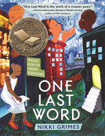 Book cover for One Last Word: Wisdom from the Harlem Renaissance