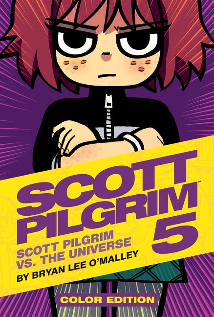 Book cover for Scott Pilgrim Vol. 5: Scott Pilgrim vs. the Universe