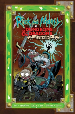 Book cover for Rick and Morty vs. Dungeons & Dragons: Deluxe Edition