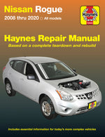 Book cover for Nissan Rogue 2008-20 & Nissan Rogue Select 2014-15