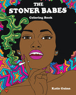 Book cover for Stoner Babes Coloring Book
