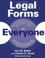 Book cover for Legal Forms for Everyone: Wills, Probate, Trusts, Leases, Home Sales, Divorce, Contracts, Bankruptcy, Social Security, Patents, Copyrights, and
