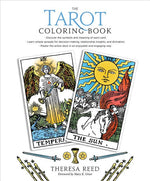 Book cover for The Tarot Coloring Book