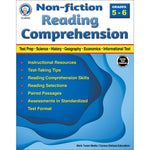 Book cover for Nonfiction Reading Comprehension Workbook, Grades 5 - 6