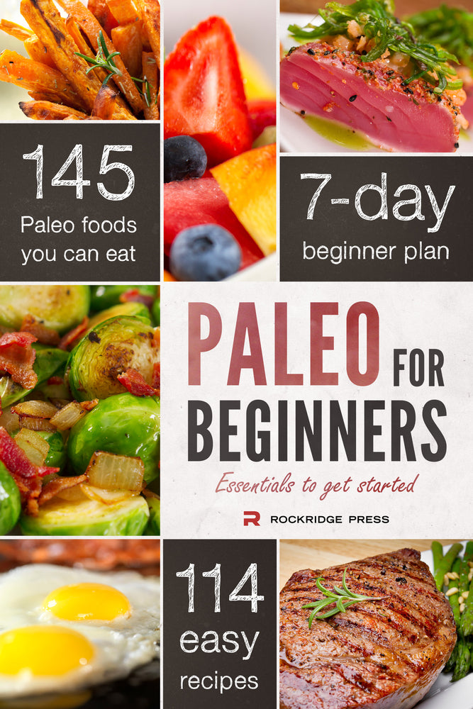 Book cover for Paleo for Beginners: Essentials to Get Started