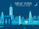 Book cover for New York Coloring Book