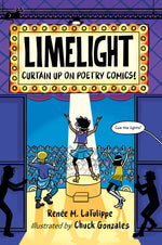 Book cover for Limelight: Curtain Up on Poetry Comics!