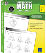 Book cover for Singapore Math Challenge, Grades 5 - 8: Volume 21