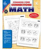 Book cover for Common Core Connections Math, Grade K