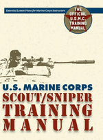 Book cover for U.S. Marine Corps Scout/Sniper Training Manual (Reprint)