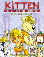 Book cover for Kitten Construction Company: A Bridge Too Fur