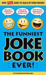 Book cover for The Funniest Joke Book Ever!