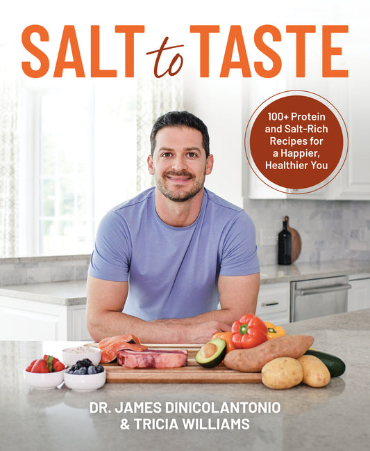 Book cover for Salt to Taste: 100+ Protein and Salt-Rich Recipes for a Happier, Healthier You