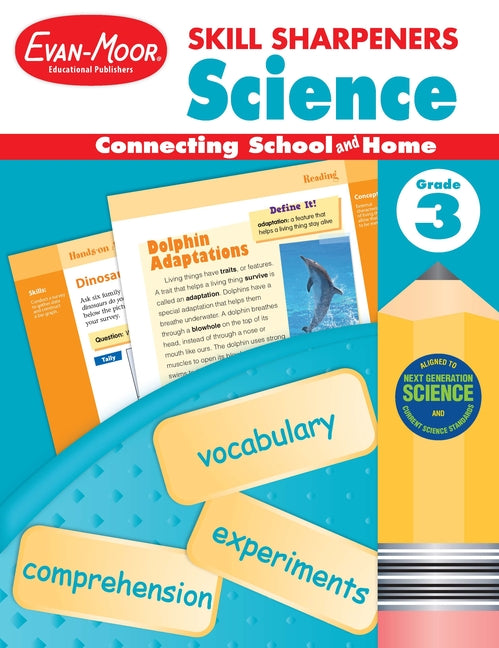 Book cover for Skill Sharpeners: Science, Grade 3 Workbook