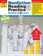 Book cover for Nonfiction Reading Practice, Grade 1 Teacher Resource