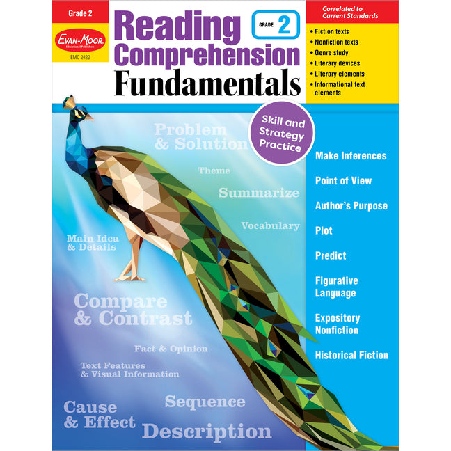 Book cover for Reading Comprehension Fundamentals, Grade 2-Ls Cpq (Teacher)