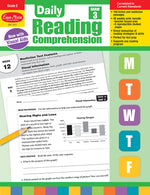 Book cover for Daily Reading Comprehension, Grade 3 Teacher Edition