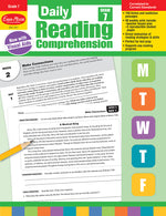 Book cover for Daily Reading Comprehension, Grade 7 Teacher Edition