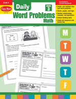Book cover for Daily Word Problems Math, Grade 3 Teacher Edition
