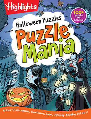 Book cover for Halloween Puzzles