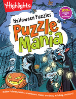 Book cover for Halloween Puzzles