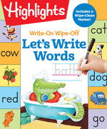 Book cover for Write-On Wipe-Off Let's Write Words