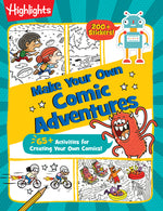 Book cover for Make Your Own Comic Adventures