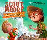 Book cover for Scout Moore, Junior Ranger: Yellowstone