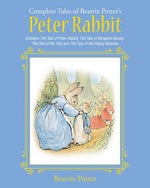 Book cover for The Complete Tales of Beatrix Potter's Peter Rabbit: Contains the Tale of Peter Rabbit, the Tale of Benjamin Bunny, the Tale of Mr. Tod, and the Tale