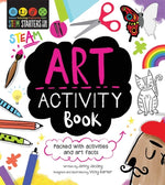 Book cover for STEM Starters for Kids Art Activity Book: Packed with Activities and Art Facts