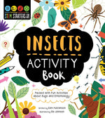 Book cover for Stem Starters for Kids Insects Activity Book: Activites about Bugs and Entomology