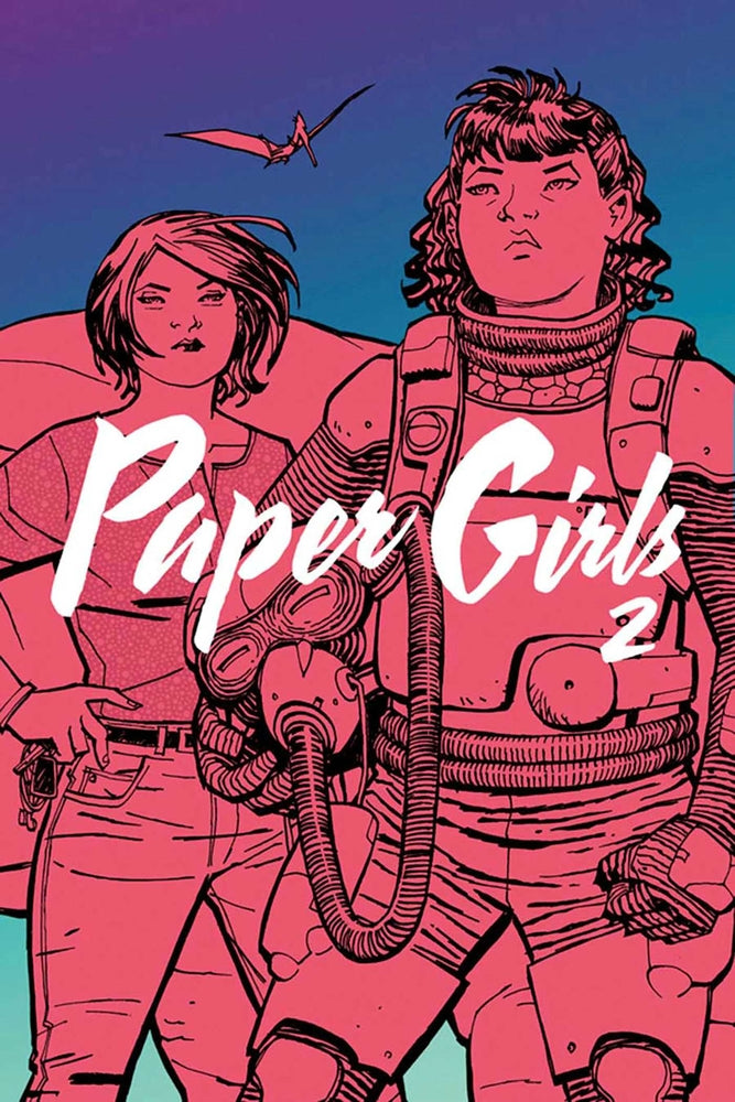 Book cover for Paper Girls, Volume 2