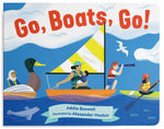 Book cover for Go, Boats, Go!: A Boat Book for Toddlers 1-3