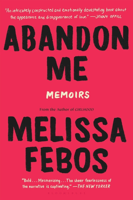 Book cover for Abandon Me: Memoirs