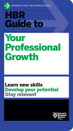 Book cover for HBR Guide to Your Professional Growth