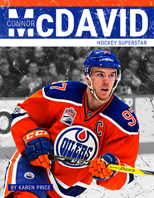 Book cover for Connor McDavid: Hockey Superstar