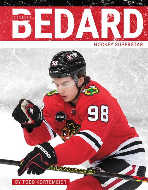 Book cover for Connor Bedard: Hockey Superstar