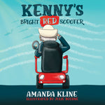 Book cover for Kenny's Bright Red Scooter