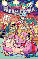 Book cover for Rick and Morty: Ricklemania