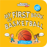 Book cover for My First Book of Basketball (Board Book)